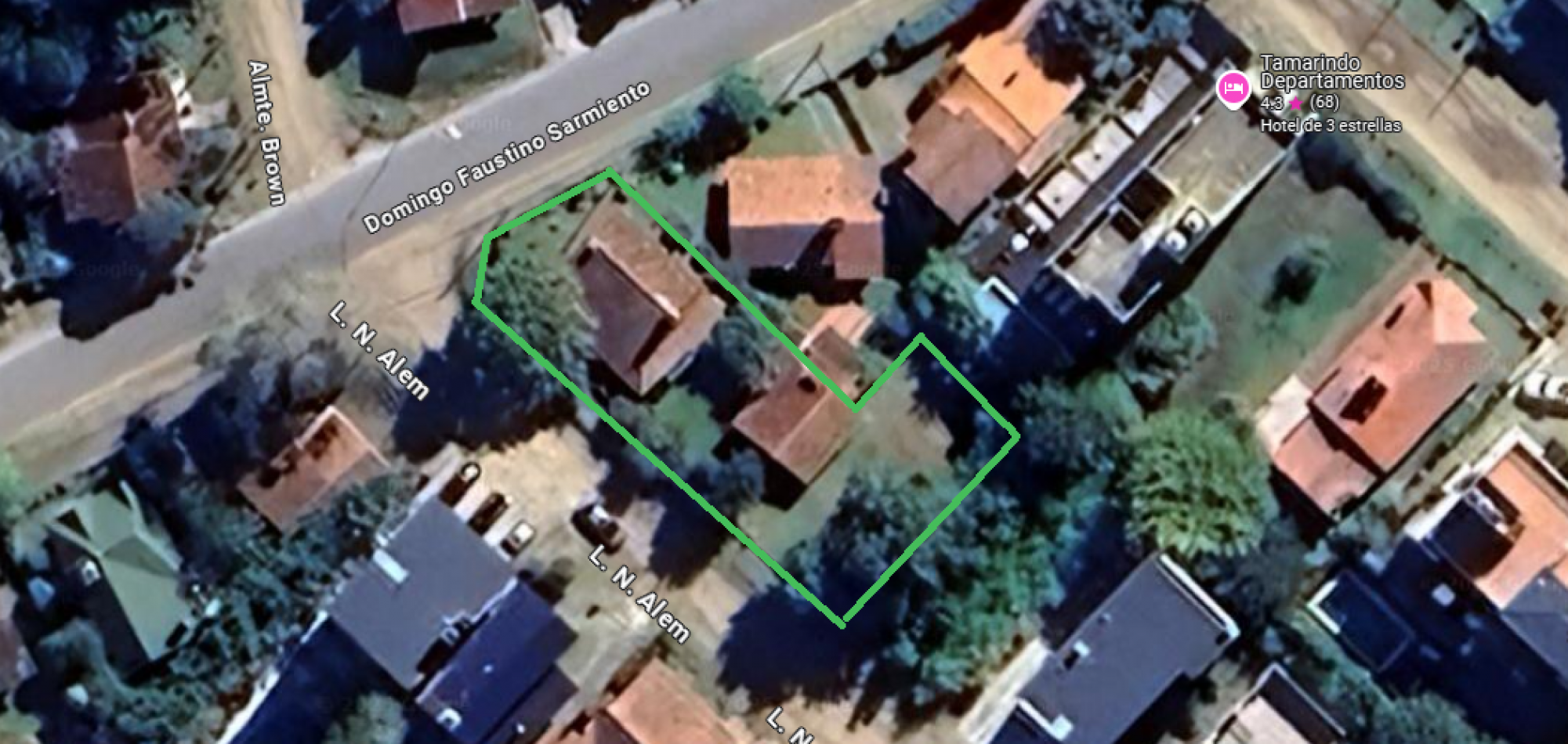 EN VENTA - MAR DE OSTENDE - DOS LOTES MULTIFAMILIARES UNIFICADOS 