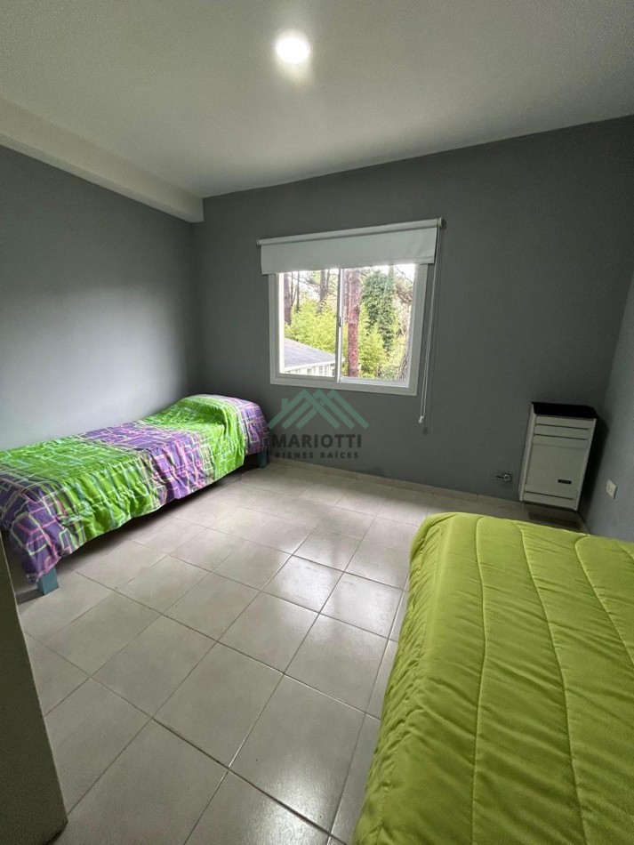 2026 - EN ALQUILER ANUAL - VALERIA DEL MAR - DUPLEX 3 AMBIENTES CON GAS NATURAL