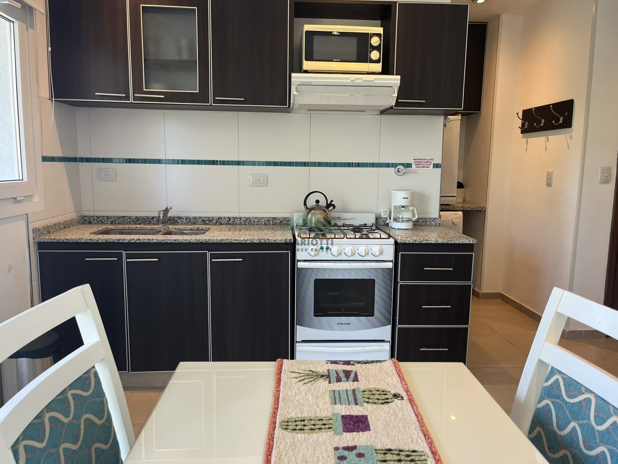 2026 - EN ALQUILER ANUAL - PINAMAR CENTRO -  DEPARTAMENTO 2 AMB CON AMENITIES 
