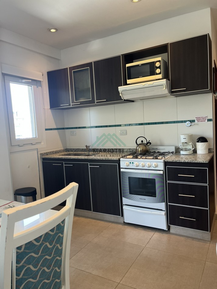 2026 - EN ALQUILER ANUAL - PINAMAR CENTRO -  DEPARTAMENTO 2 AMB CON AMENITIES 