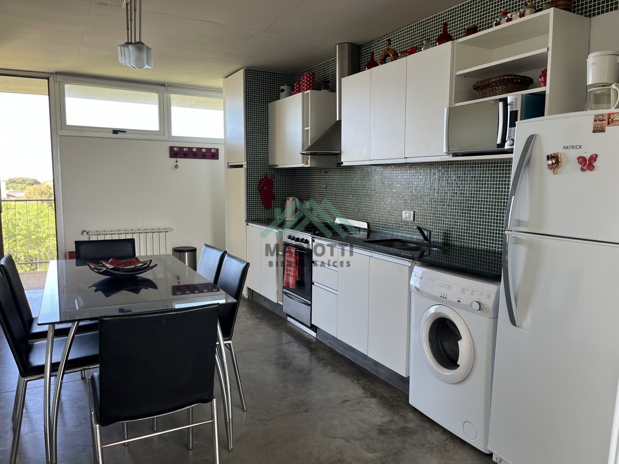 2027 - VALERIA DEL MAR - EN ALQUILER - MODERNO DEPARTAMENTO P/4 A 6 PAX