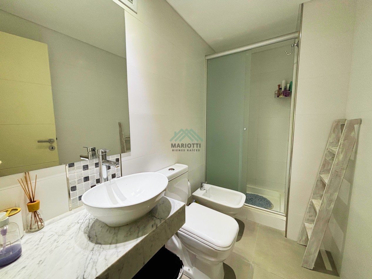 EN VENTA - PINAMAR - BUNGE- DEPARTAMENTO 3 AMBIENTES 86m2 CON PARRILLA